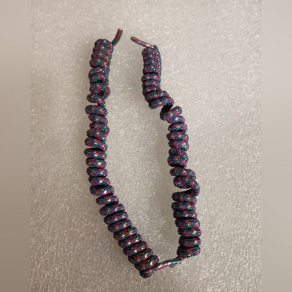 VINTAGE NO-TIE TWISTY STRETCH  KIDS SHOELACES